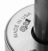 QA1 GM Pro Front Coil-Over System - Single Adj. - 10in x 550lbs/in - Flat Large - Aluminum thumbnail 4
