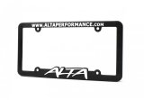 ALTA Plastic License Plate Frame thumbnail 1