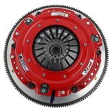 McLeod RXT Twin Disc Clutch Kit 18-23 Ford Mustang RST 1 1/8 x 26 Spline 164T 8 Bolt AL Flywheel thumbnail 1