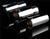 Weapon R Universal Black Exhaust Tips 3in Slant 2.5in Inlet/3in Outlet Neo-Titanium thumbnail 1