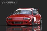 GReddy 92-95 Honda Civic EG Hatchback Pandem Rocket Bunny Front Bumper thumbnail 7