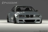 GReddy 99-06 BMW E46 Coupe Pandem Wide Body Front Fenders (SPECIAL ORDER) thumbnail 3