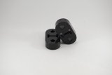 Kartboy 93-07 Subaru Impreza/WRX/WRX STi Long Exhaust Hanger - 15mm - Black thumbnail 1