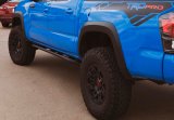 Cali Raised 05-23 Toyota Tacoma Trail Edition Rock Sliders - Double Cab Short Bed / Kick Out / Raw thumbnail 1