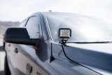 Cali Raised 14-21 Toyota Tundra Low Profile Ditch Light Brackets Kit - Blue Backlight - Small thumbnail 1