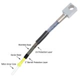 Synergy 07-18 Jeep Wrangler JK/JKU Extended Front/Rear DOT Approved Brake Line Kit thumbnail 2