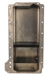 Moroso GM LS Swap (w/Rear Sump & Spin-On Oil Filter Adapter) Wet Sump 5qt 6in Steel Oil Pan thumbnail 5