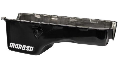 Moroso Chevrolet Big Block Mark IV Stock (2/4 Bolt Main Blocks) Wet Sump 5qt 7.75in Steel Oil Pan