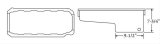 Moroso Chevrolet Big Block Mark IV Stock (2/4 Bolt Main Blocks) Wet Sump 5qt 7.75in Steel Oil Pan thumbnail 3