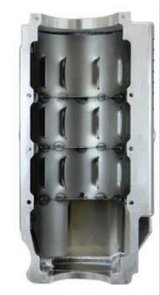 Moroso Chevrolet Big Block Mark IV (w/Double Power Kick Outs) Wet Sump 6-7qt 8in Aluminum Oil Pan thumbnail 5