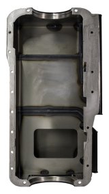 Moroso Ford 351W (w/Rear Sump & Billet End Seals) Power Pouch Wet Sump 7qt 9in Steel Oil Pan thumbnail 9