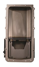 Moroso Ford 5.0 Coyote (w/Front Sump) Road Race Baffled Wet Sump 7qt 6.25in Steel Oil Pan thumbnail 4