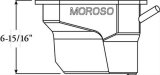 Moroso Subaru EJ20/EJ22/EJ25 Deep Wet Sump 6qt 6-15/16in Steel Oil Pan thumbnail 5