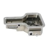 Moroso Lotus/Toyota 1ZZ/2ZZ Road Race Baffled Wet Sump 6qt Stock Depth Aluminum Oil Pan thumbnail 2