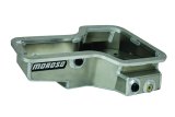 Moroso Lotus/Toyota 1ZZ/2ZZ Road Race Baffled Wet Sump 6qt Stock Depth Aluminum Oil Pan thumbnail 4