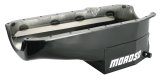 Moroso 80-85 Chevrolet SBC(w/Passenger Side Dipstick) Wet Sump 7qt 7.5in Steel Oil Pan - Black thumbnail 6