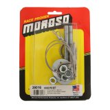 Moroso Oval Track Hood Pin Set - 3/8in Diameter - 4in Pin - Steel - 2 Pack thumbnail 1