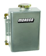 Moroso Universal Coolant Expansion Tank - Integral Mounting Bracket - 4qt thumbnail 2