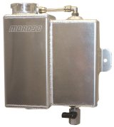 Moroso Universal Coolant Expansion & Recovery Tank - Billet Filler Neck - 1.25qt thumbnail 1