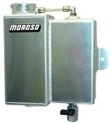 Moroso Universal Coolant Expansion & Recovery Tank - Billet Filler Neck - 1.25qt thumbnail 2