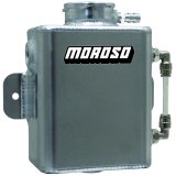 Moroso Universal Coolant Expansion Tank (w/Sight Tube) - Billet Filler Neck - 1.25qt thumbnail 2