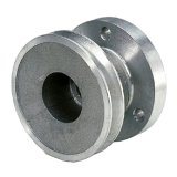 Moroso Chevrolet Small Block (w/Long Pump) Crankshaft Pulley - Single Groove - Cast Aluminum thumbnail 3