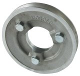 Moroso Chevrolet Big Block 396-454 (w/Short Pump) Crankshaft Pulley - Single Groove - Cast Aluminum thumbnail 2