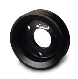 Moroso Chevrolet Big Block (w/Short Pump) Crankshaft Pulley - Double Groove - Billet Aluminum thumbnail 2