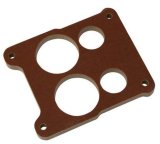 Moroso Quadrajet Carburetor Spacer - 4 Hole Plenum - 1/2in - Phenolic thumbnail 2