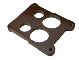 Moroso Quadrajet Carburetor Spacer - 4 Hole Plenum - 1/2in - Phenolic thumbnail 3