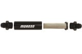 Moroso In-Line Fuel Filter - 6.5in -10An - 40 Micron SS Filter - Aluminum thumbnail 2