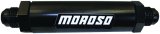 Moroso In-Line Fuel Filter - 6.5in -10An - 40 Micron SS Filter - Aluminum thumbnail 3