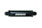 Moroso In-Line Fuel Filter - 6.5in -10An - 40 Micron SS Filter - Aluminum thumbnail 4