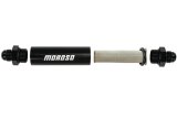 Moroso In-Line Fuel Filter - 6.5in -10An - 40 Micron SS Filter - Aluminum thumbnail 6
