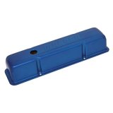 Moroso Chevrolet Small Block Valve Cover - Blue Powder Coat - Single thumbnail 1