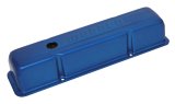 Moroso Chevrolet Small Block Valve Cover - Blue Powder Coat - Single thumbnail 3