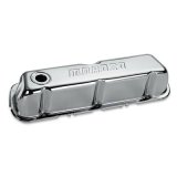Moroso Ford 302/351W Valve Cover - w/Baffles - Stamped Steel Chrome Plated - Pair thumbnail 1