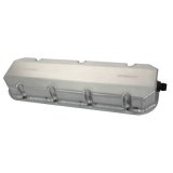 Moroso Chevrolet Big Block (w/Symmetrical Port/Stock Heads) Valve Cover -12An Fitting - Alum - Pair thumbnail 1