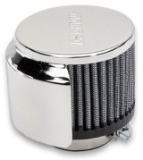 Moroso Filtered Valve Cover Breather - Clamp-On - Half Hood - 1-3/8in ID thumbnail 2