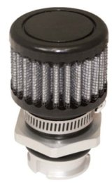 Moroso GM LS Valve Cover Breather Kit - OEM - Single Tab Oil Fill Hole - Black Finish thumbnail 2