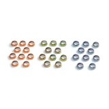 Moroso Spark Plug Indexing Washers - 14mm - Tapered Seat - .010in/.021in/.032in - 10 in Each Size thumbnail 1