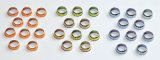 Moroso Spark Plug Indexing Washers - 14mm - Tapered Seat - .010in/.021in/.032in - 10 in Each Size thumbnail 2