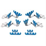 Moroso Chevrolet Small Block Ignition Wire Loom Kit - Centerbolt - 7-9mm - Blue thumbnail 1