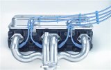 Moroso Chevrolet Small Block Ignition Wire Loom Kit - Centerbolt - 7-9mm - Blue thumbnail 2
