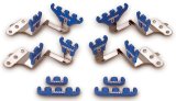 Moroso Chevrolet Small Block Ignition Wire Loom Kit - Centerbolt - 7-9mm - Blue thumbnail 4