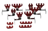 Moroso Chevrolet Big Block Ignition Wire Loom Kit - 7-9mm - Red thumbnail 2