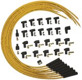 Moroso Universal Ignition Wire Set - Blue Max - Spiral Core - Unsleeved - Straight - Yellow thumbnail 1