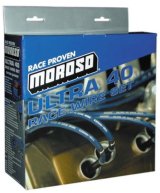 Moroso GM LS Ignition Wire Set - Ultra 40 - Sleeved - 8in - Blue thumbnail 3