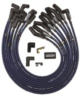 Moroso Ford 351W Ignition Wire Set - Ultra 40 - Unsleeved - HEI - 135 Degree - Blue thumbnail 1