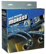 Moroso Ford 351W Ignition Wire Set - Ultra 40 - Unsleeved - HEI - 135 Degree - Blue thumbnail 4
